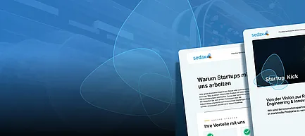 New digital presence for Sedax AG